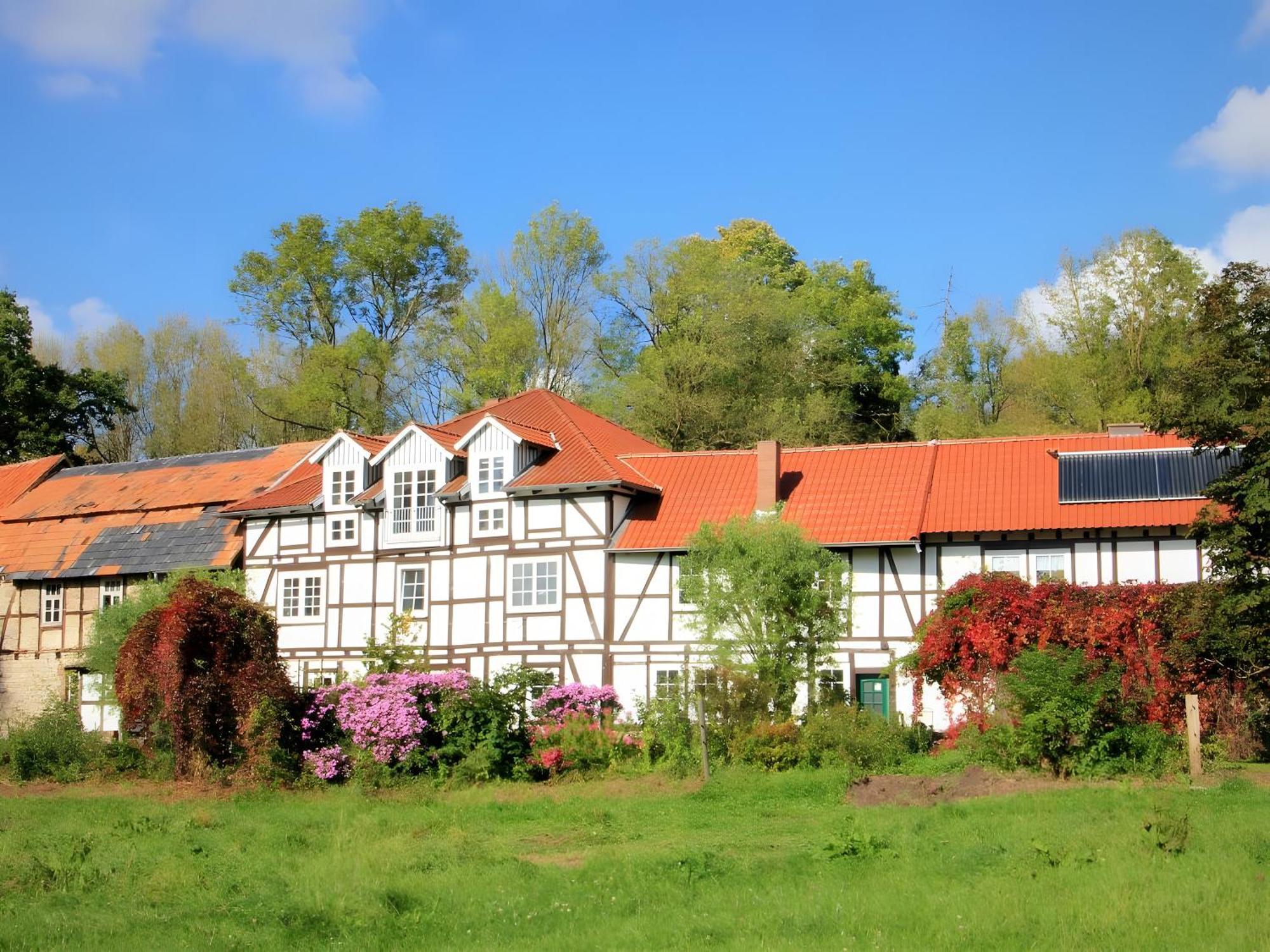 Ferienwohnung Die Fuchsmühle Liebenau  Exterior foto